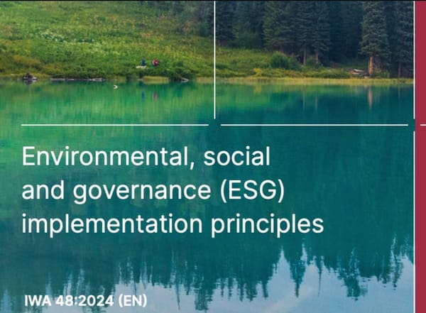ISO опубликовала универсальный стандарт для ESG-трансформации бизнеса